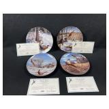 Danbury Mint David Maass Pheasant Plates