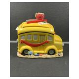 School Bus Cookie Jar