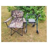 Camo Lawn Chair, Walker