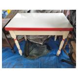 Enamel Coated Table