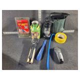 Lantern, John Deere Milk Jug, Folding Shovel, etc