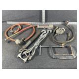 Air Compressor Attachments, Tensioner, Clamp