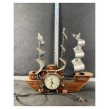 Lighted Sailboat Electrical Clock