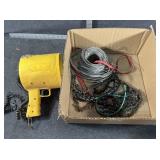 Wire, Flashlight, and More