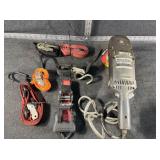 Black + Decker Disc Sander & Ratchet Straps