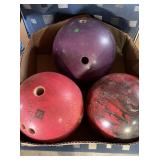 (3) Bowling Balls
