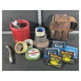 Staples, Tape, Tool Belt