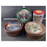 Christmas Cookie Tins