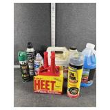 Isoheet, Motor Oi, Fix-a-flat, Funnel & More