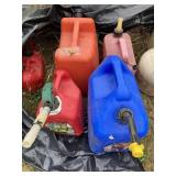 (4) Large Gas Containers