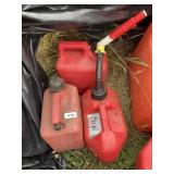 (3) Small Gas Containers
