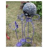 Planter Stands, Gazing Ball