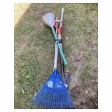 Handled Tools: Pitchfork, Rake, Shovel, etc