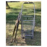 TV Tables, Wire Cart
