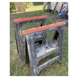 Plastic Saw Horses