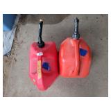 (2) Gas Cans