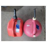 (2) Gas Cans