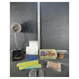 Notepads, Desk Lamp + Organizer & More