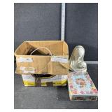Bunny Cords, Electrical, Tin Can & Mary Statue
