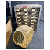 Metal Storage Container, Fuses, Nuts,bolts, screws