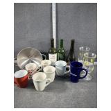 Cups, Wine Bottles & More