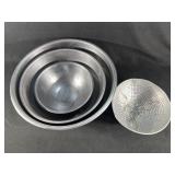 Stainless Steel Mixing Bowls & Strainer