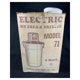 4 Quart Electric Ice Cream Freezer