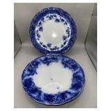W&E Corn Flow Blue Plate