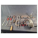 Vintage 12" Westcott Wrench USA, Clamps & More