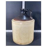 Cream and Brown Jug