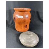 Rustic Colored Pottery Crock