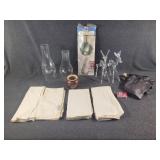 Wreath Hanger & Assorted Decor