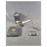 NRA Golden Eagle Belt Buckle, Pocket Knives & More