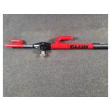 The Club steering wheel lock with key