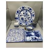 Greenwood China Blue Onion Pattern 9"