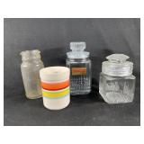 Vintage Glass containers