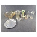 Federal Glass Colonial Footed Fruit Bowl & More