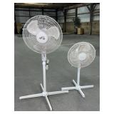 (2) Oscillating Fans