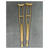 Wooden Crutches