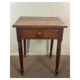 Small Wooden End Table