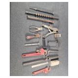 Vintage ATE Small Monkey Pipe wrench & Tools