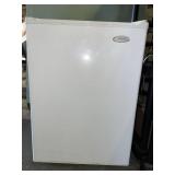 White Haier Mini Fridge
