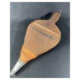 Vintage Moulders Wood Sheepskin Leather Bellow