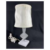 Small Glass Table Lamp