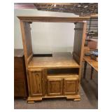 Wooden Entertainment Stand