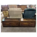 Long Wooden Chest