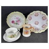Floral Bowls, Teacup and Saucer