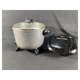 Deep Fryer and George Forman