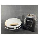 Hamilton Beach Toaster, H&H Waffle Maker