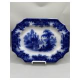 Flow Blue 10" Platter